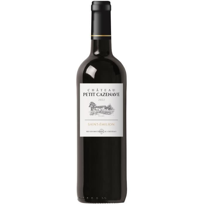 Ch�teau Petit Cazenave 2022 Saint-Emilion - Vin rouge de Bordeaux