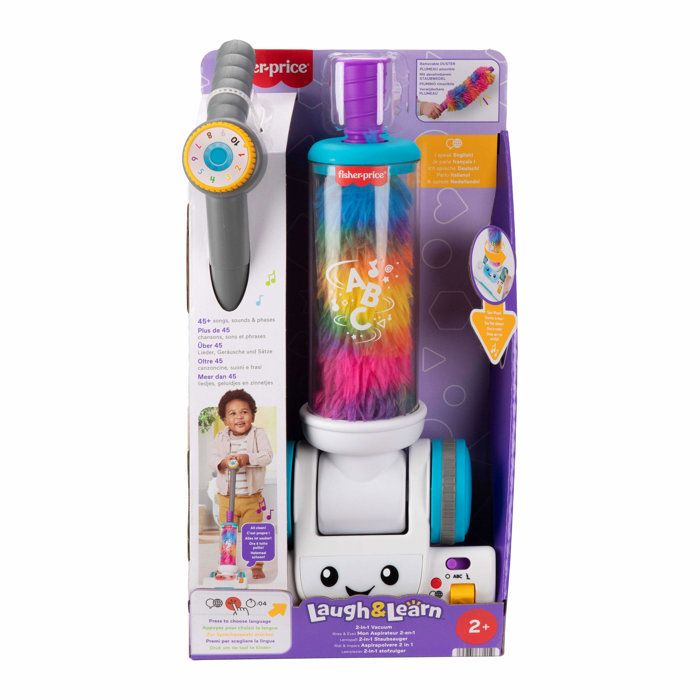 Image secondaire de Mon Premier Aspirateur d'Éveil Fisher-Price avec Sons et Lumières