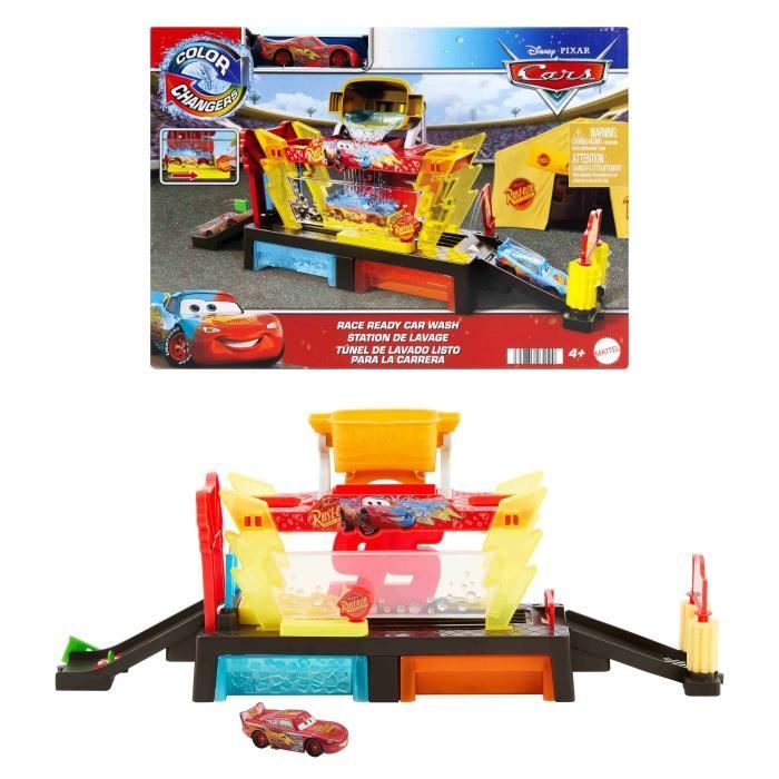 Disney Pixar-Station De Lavage Cars Color Changers-Coffret - 4 ans+- JBM70