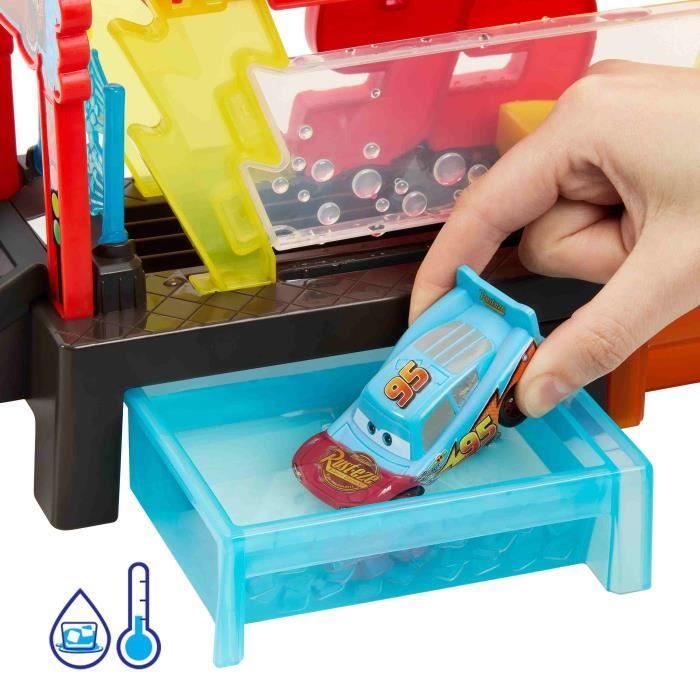 Image secondaire de Disney Pixar-Station De Lavage Cars Color Changers-Coffret - 4 ans+- JBM70