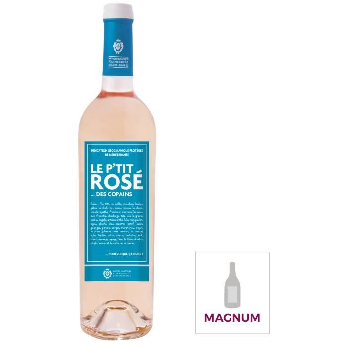 Magnum Le P'tit Ros� des Copains IGP M�diterran�e - Vin ros� 2024