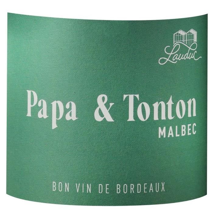 Image secondaire de Papa & Tonton Malbec 2023 - Vin Rouge de Bordeaux