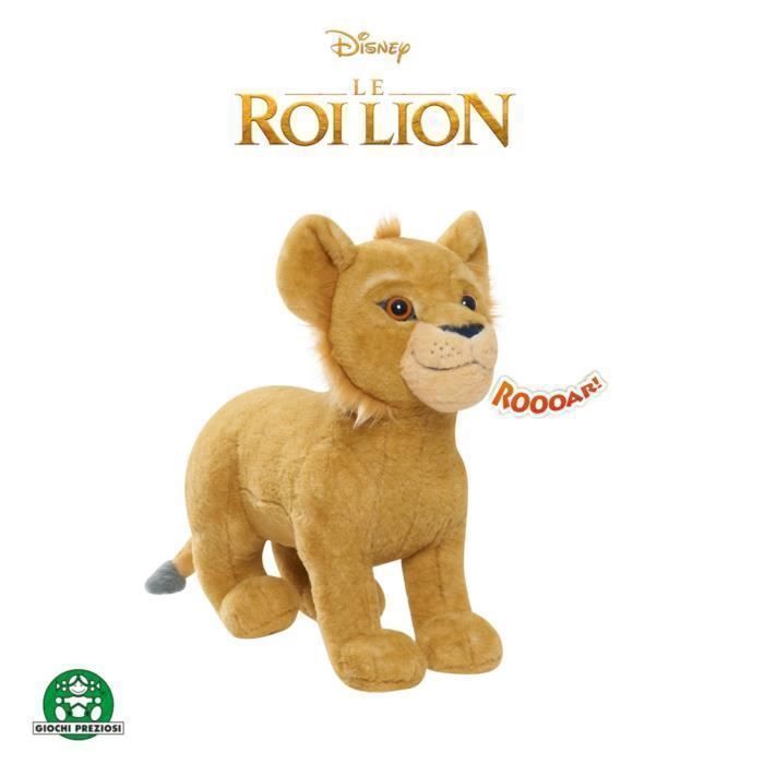 Roi Lion - Le Film - Peluche Simba 35 cm avec sons