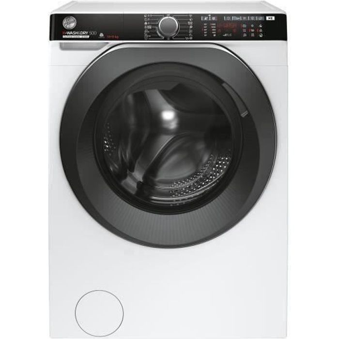 Lave-linge séchant HOOVER H-Wash&Dry 500 HDP 4149AMBC/1-S - 14 / 9 kg - Induction - 1400 trs/min - Connecté - Classe A - Blanc