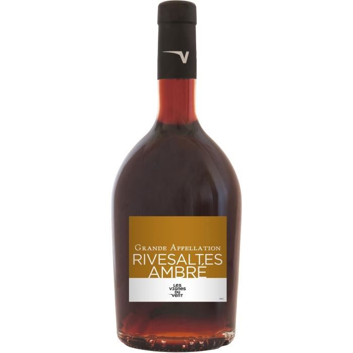 Les Vignes du vent Rivesaltes ambré - Vin blanc de Languedoc