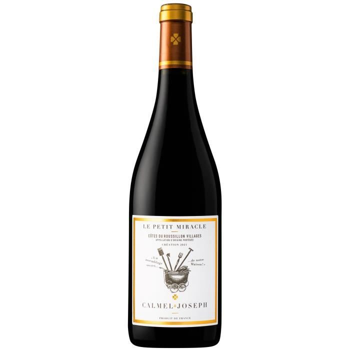 Calmel & Joseph Le Petit Miracle 2021 - Vin Rouge Côtes du Roussillon