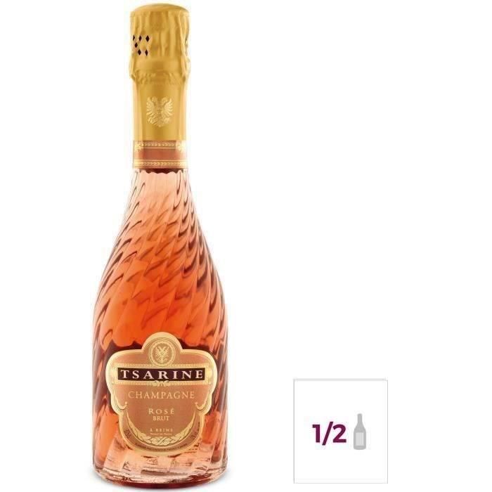 Champagne Tsarine Rosé Brut - 37,5 cl