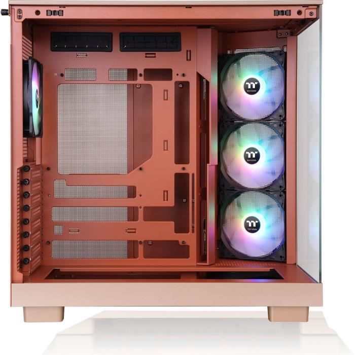 Image secondaire de Boîtier PC THERMALTAKE View 380 XL TG ARGB - Moyen Tour ATX avec Verre Trempé