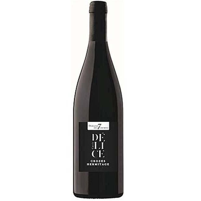Domaine des 7 Chemins Cuv�e D�lice Crozes Hermitage  - Vin rouge 2020