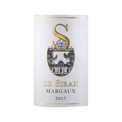 Image secondaire de Château Siran S de Siran 2017 - Vin Rouge de Bordeaux AOC Margaux 75cl