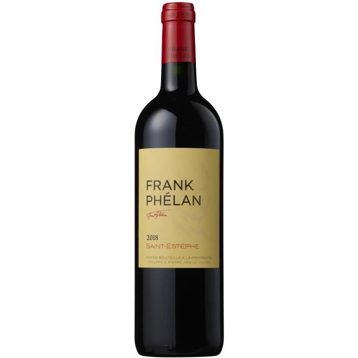Frank Phélan 2018 Saint-Estephe - Vin rouge de Bordeaux