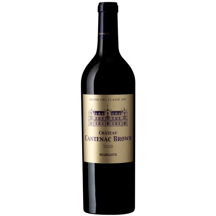Château Cantenac Brown 2019 - Vin Rouge de Bordeaux AOC Margaux 75cl