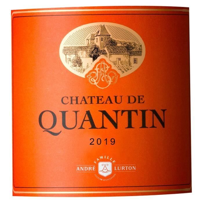 Château de Quantin 2019 Pessac-Léognan - Vin rouge de Bordeaux