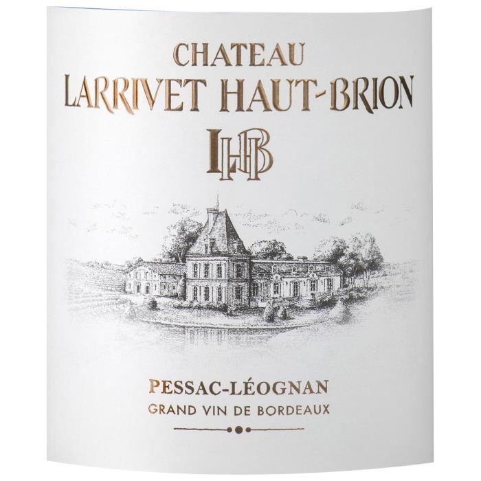 Château Larrivet Haut-Brion 2019 Pessac-Léognan - Vin rouge de Bordeaux