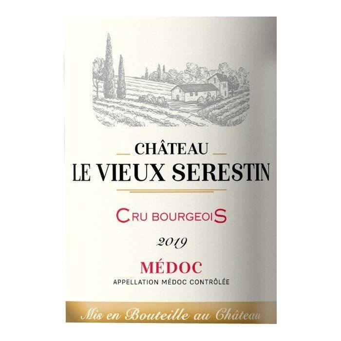 Château Le Vieux Serestin 2019 Médoc Cru Bourgeois - Vin rouge de Bordeaux