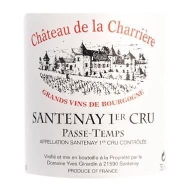 Image secondaire de Château de la Charrière Girardin 2024 Santenay 1er Cru - Vin Rouge de Bourgogne