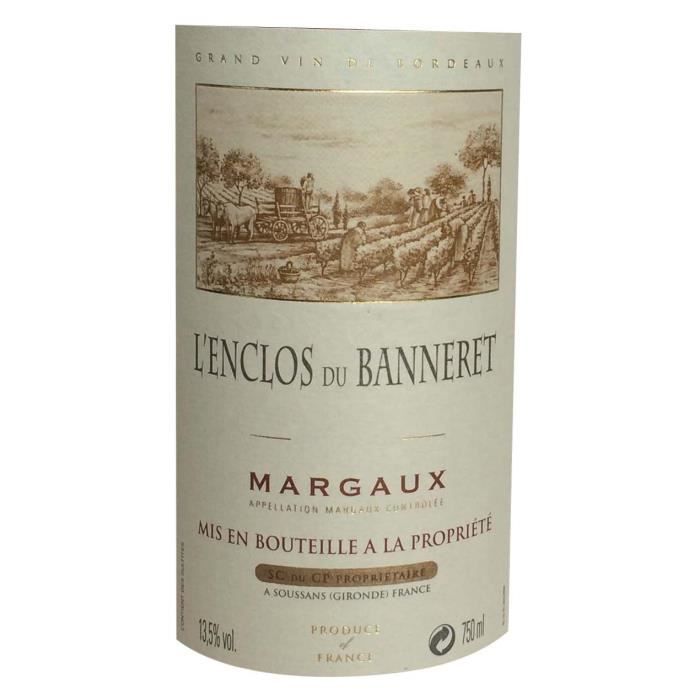 Image secondaire de L'Enclos du Banneret 2021 Margaux - Vin rouge de Bordeaux