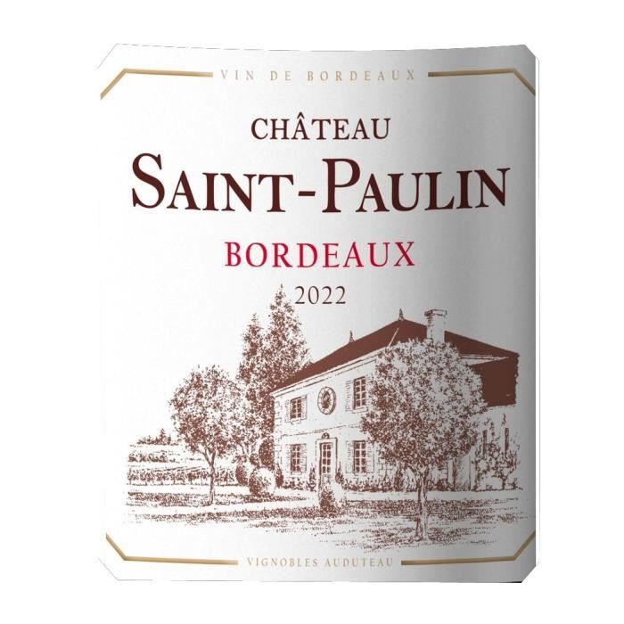 Image secondaire de Château Saint-Paulin 2022 Bordeaux - Vin rouge de Bordeaux