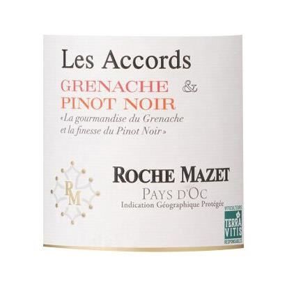 Image secondaire de Les Accords de Roche Mazet Grenache & Pinot Noir 2024 - Vin Rosé IGP Pays d'Oc