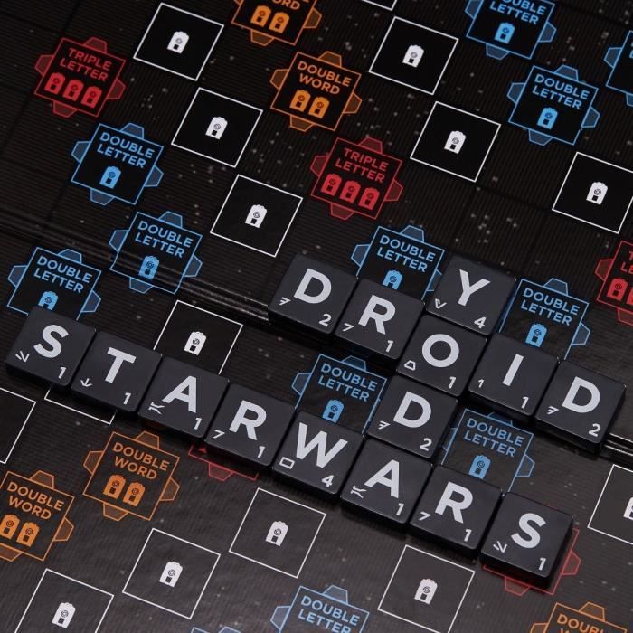 Mattel Games - Scrabble Star Wars - Jeu de société et de lettres - 2 a 4 joueurs - Des 10 ans