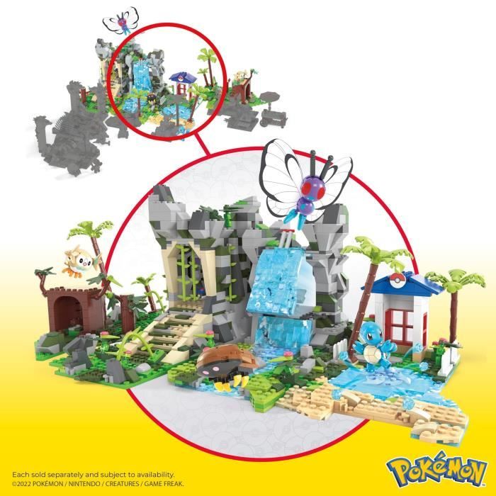 Mega Construx - Pokémon - Expédition dans la Jungle - jouet de construction - 7 ans et +