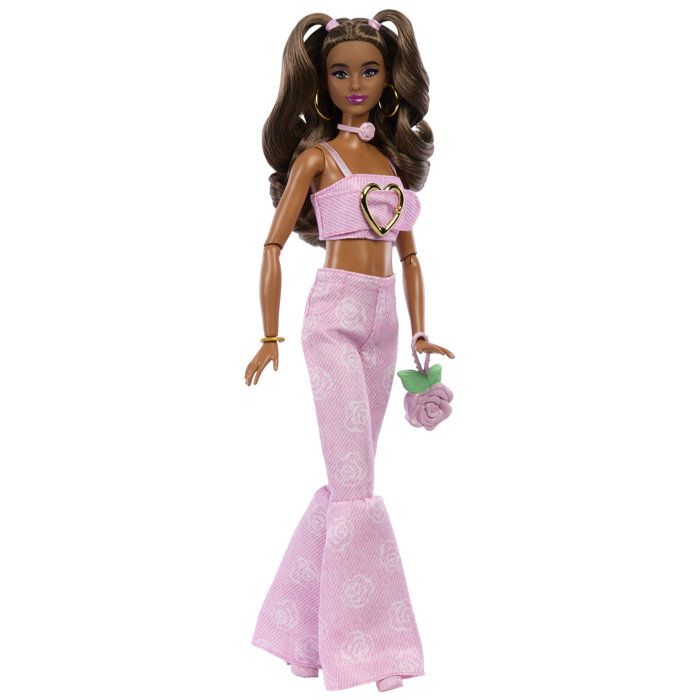 Image secondaire de Barbie Deluxe Style - Poupée Fashion en Tenue Rose Coeur