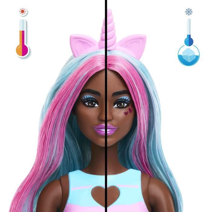 Image secondaire de Barbie-Pop Reveal-Poupée Licorne Et Accessoires Série Shakes - 3 ans+- JCN86