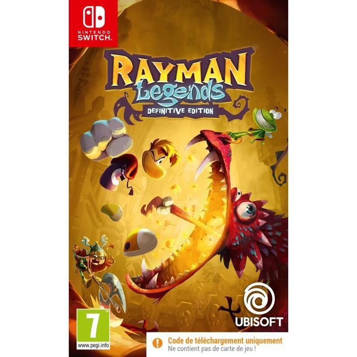 Rayman Legends Definitive Edition Jeu Switch (Code de t?l?chargement)