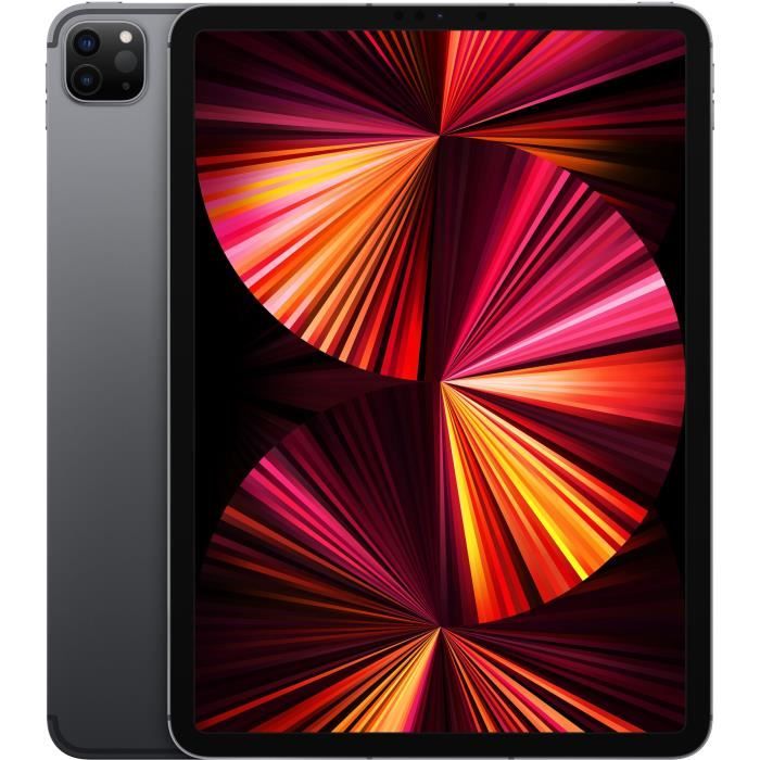 Apple - iPad Pro (2021) - 11'' - WiFi + Cellulaire - 2 To - Gris Sidéral