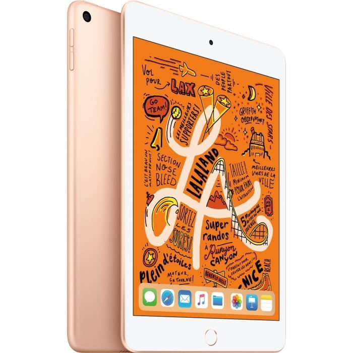 Apple - iPad mini (2019) - 7,9 - WiFi - 256 Go - Or