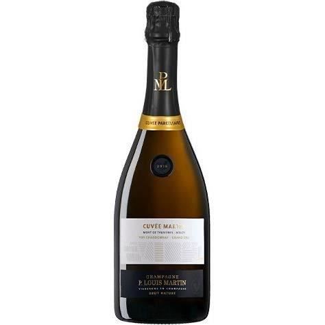 Champagne Paul Louis Martin Cuvée Martin millésimé - 2019 - Parcelle Mont de Tauxieres - Bouzy Pur Chardonnay - Grand Cru - 75c