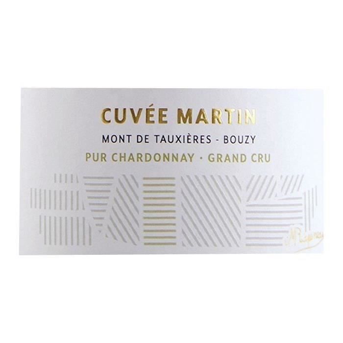 Image secondaire de Champagne Paul Louis Martin Cuvée Martin millésimé - 2019 - Parcelle Mont de Tauxieres - Bouzy Pur Chardonnay - Grand Cru - 75c