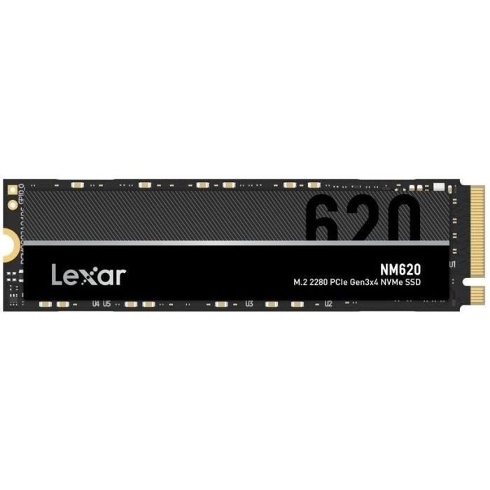 Disque SSD Interne - LEXAR - NM620 - 256Go - NVMe -  (LNM620X256GRNNNG)