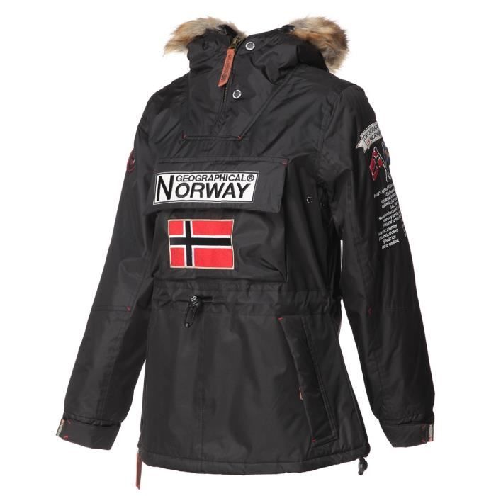 GEOGRAPHICAL NORWAY Parka Boomera New 056 - Femme - Noir