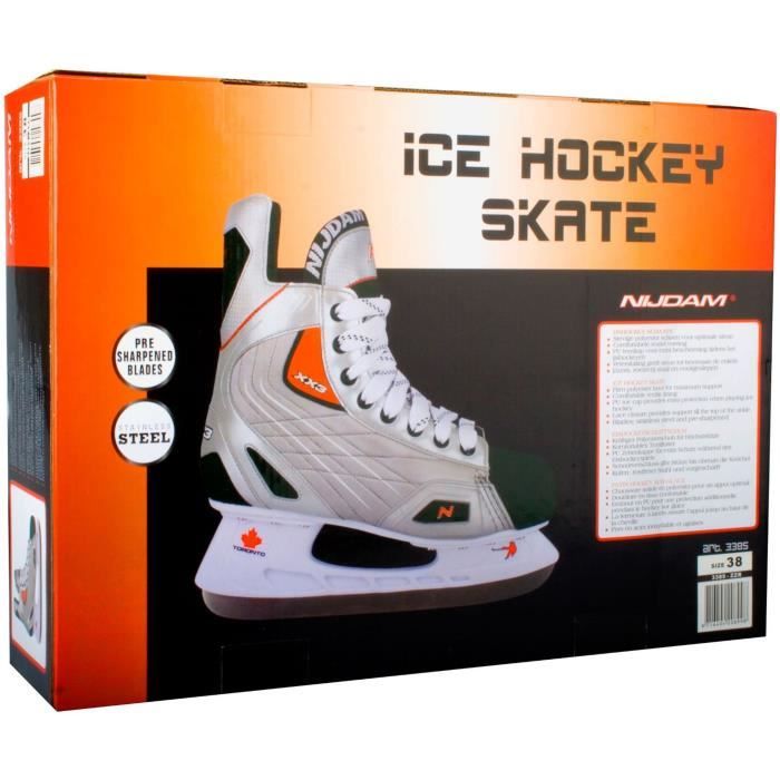 Patins Hockey Deluxe Gris N 39