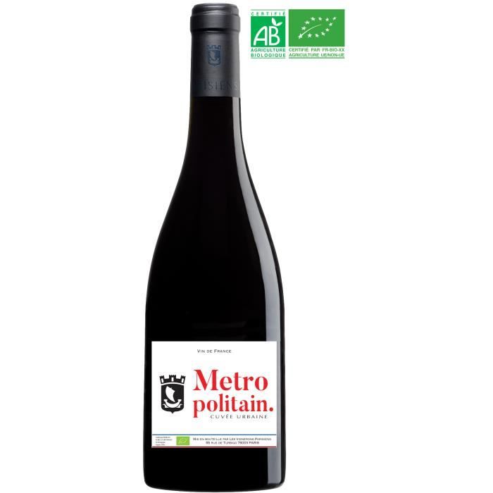 Les Vignerons Parisiens 2019 Metropolitain Vin de France - Vin Rouge Bio