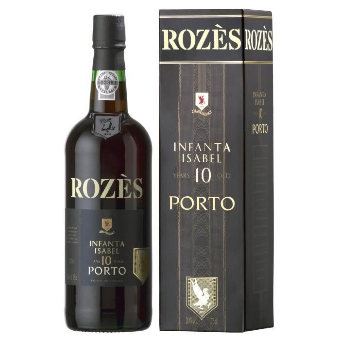 Rozes - 10 Ans - Infanta Isabel - Porto - 75 cl - �tui