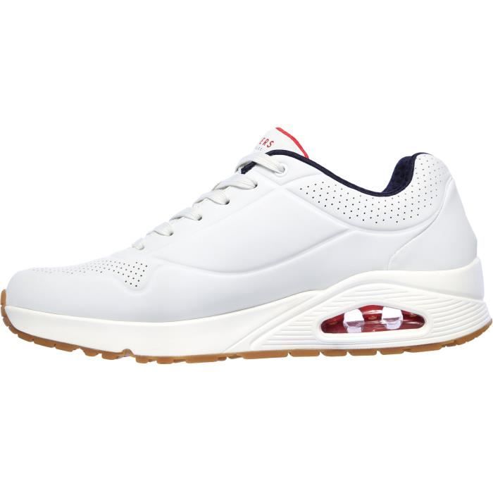 SKECHERS Baskets Uno Stand On Air Blanc Homme