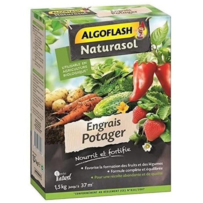 Image secondaire de ALGOFLASH NATURASOL Engrais Potager - 1,5 kg