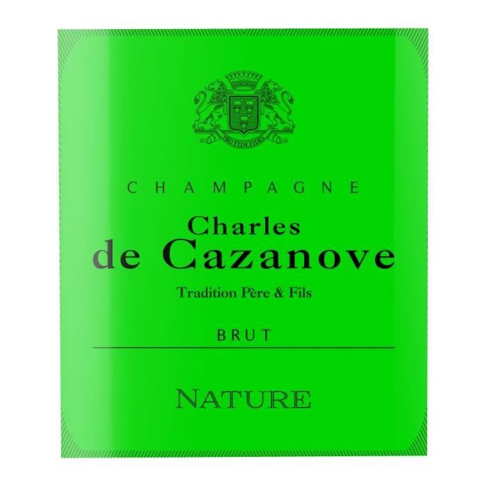 Image secondaire de Champagne Charles de Cazanove Cuvée Sauvage Fluo Brut Nature - 75 cl