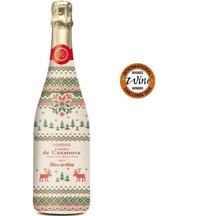 Champagne Charles de Cazanove Blanc de Noirs - 75 cl