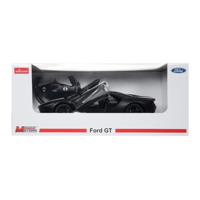 FORD - MONDO Motors -  Voiture télécommandée - Ford GT R/C - 1:14 - Garçon - A partir de 3 ans - Noire
