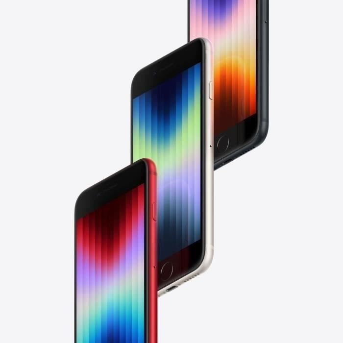 APPLE iPhone SE 5G 128 Go Noir - 3eme génération