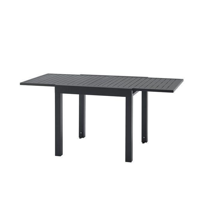 Table de jardin extensible en aluminium pour 6 personnes