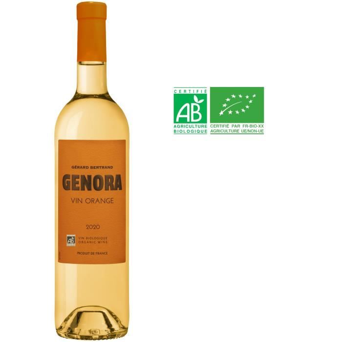 Gérard Bertrand Genora 2020 Vin de France - Vin orange de Languedoc - Bio
