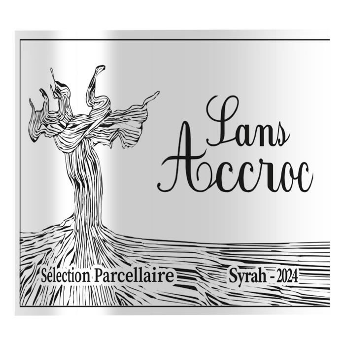 Image secondaire de Sans Accroc 2024 - Vin Rouge de la Vallée du Rhône Syrah
