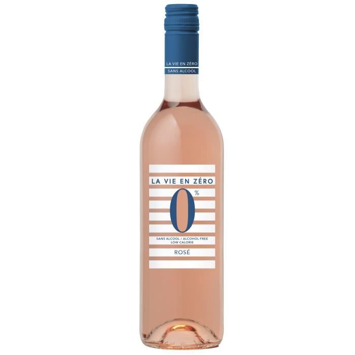 La Vie en Z�ro Sans Alcool - Boisson a base de vin d�salcoolis� - Ros�