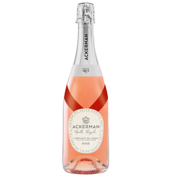 Ackerman Bulle Royale Ros� - Cr�mant de Loire Ros� - 75cl