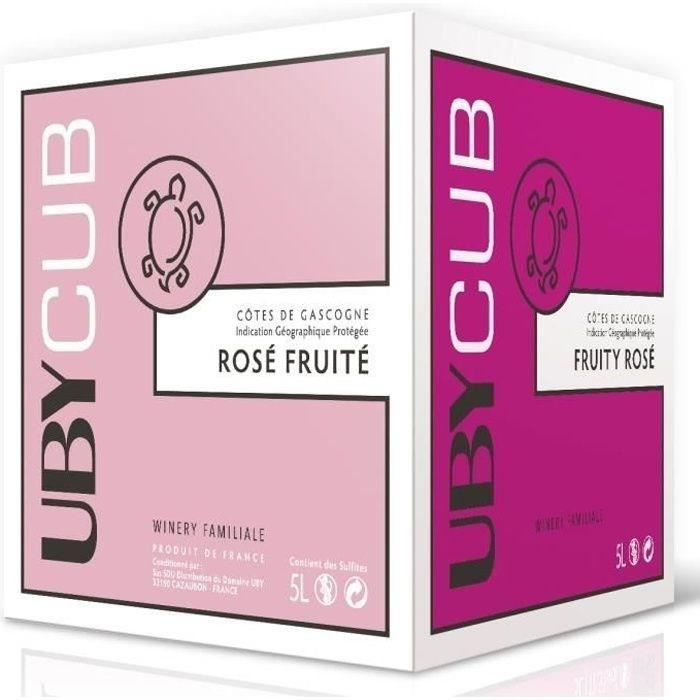 BIB 5L UBY CUB C�tes de Gascogne vin ros� 2024