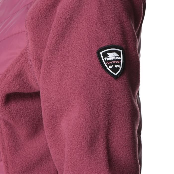 Polaire Boardwalk Rose foncé S